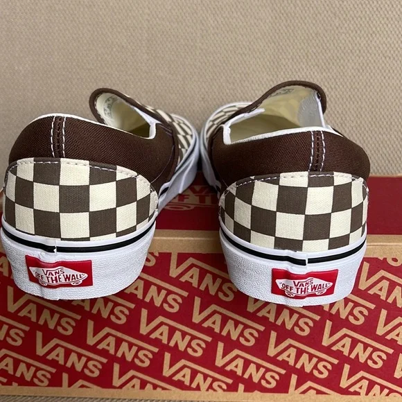 Vans Classic Slip-On Checkerboard Randrm / True White WMNS - Picture 12 of 16